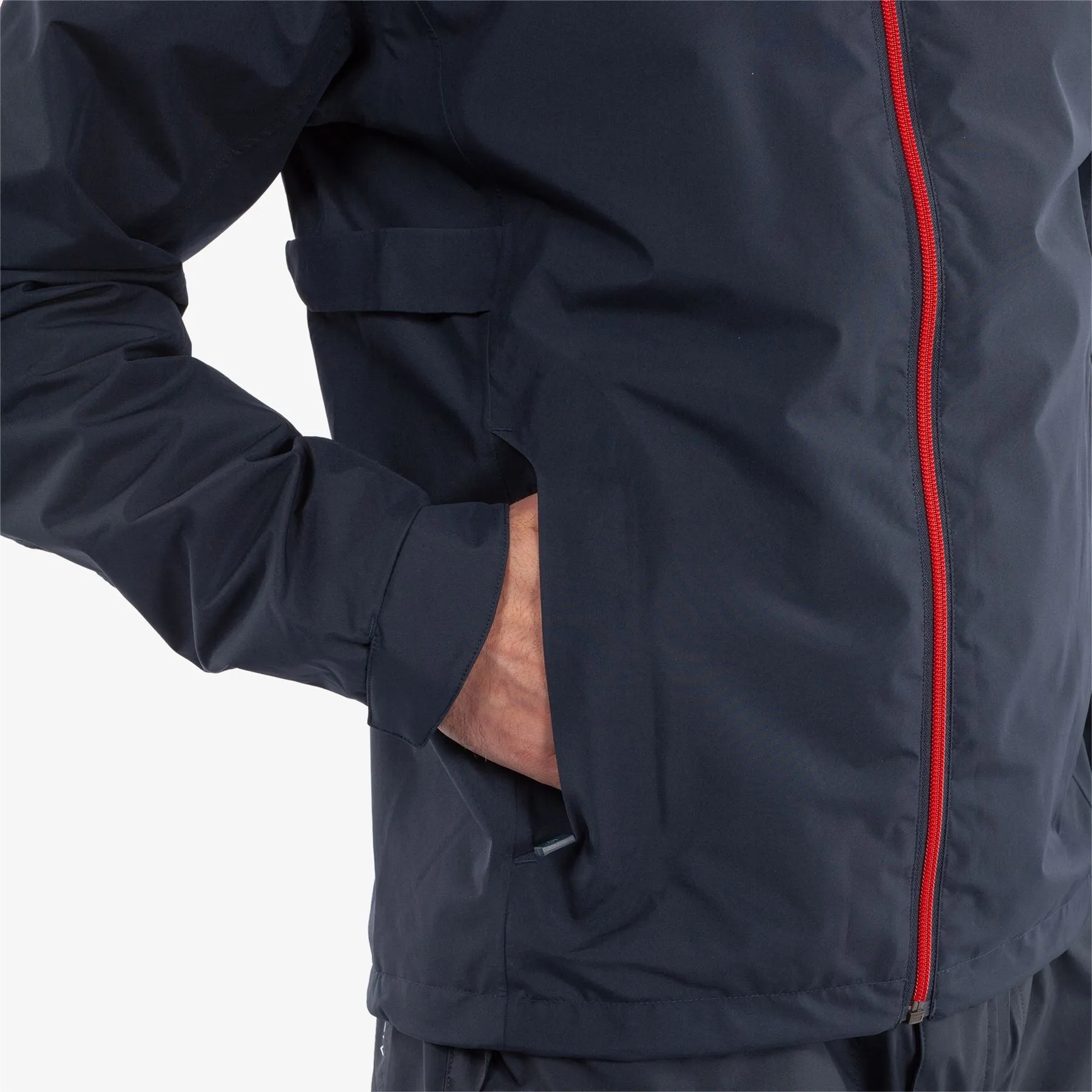 Anton GORE-TEX Waterproof Jacket Navy/Red - 2025