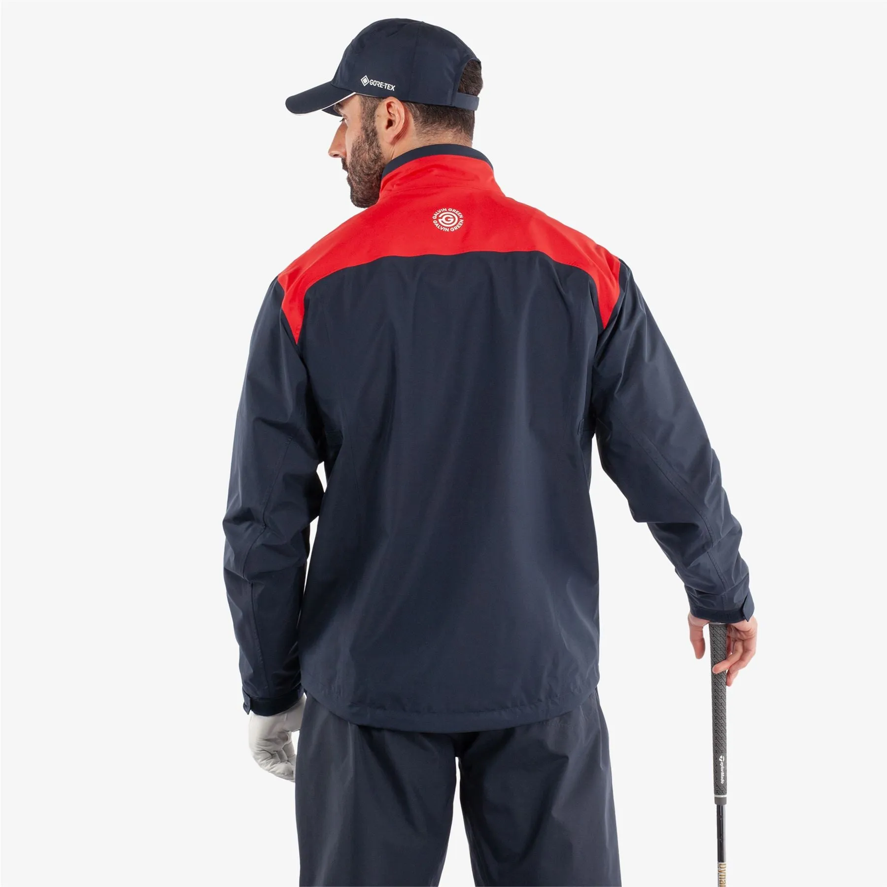 Anton GORE-TEX Waterproof Jacket Navy/Red - 2025