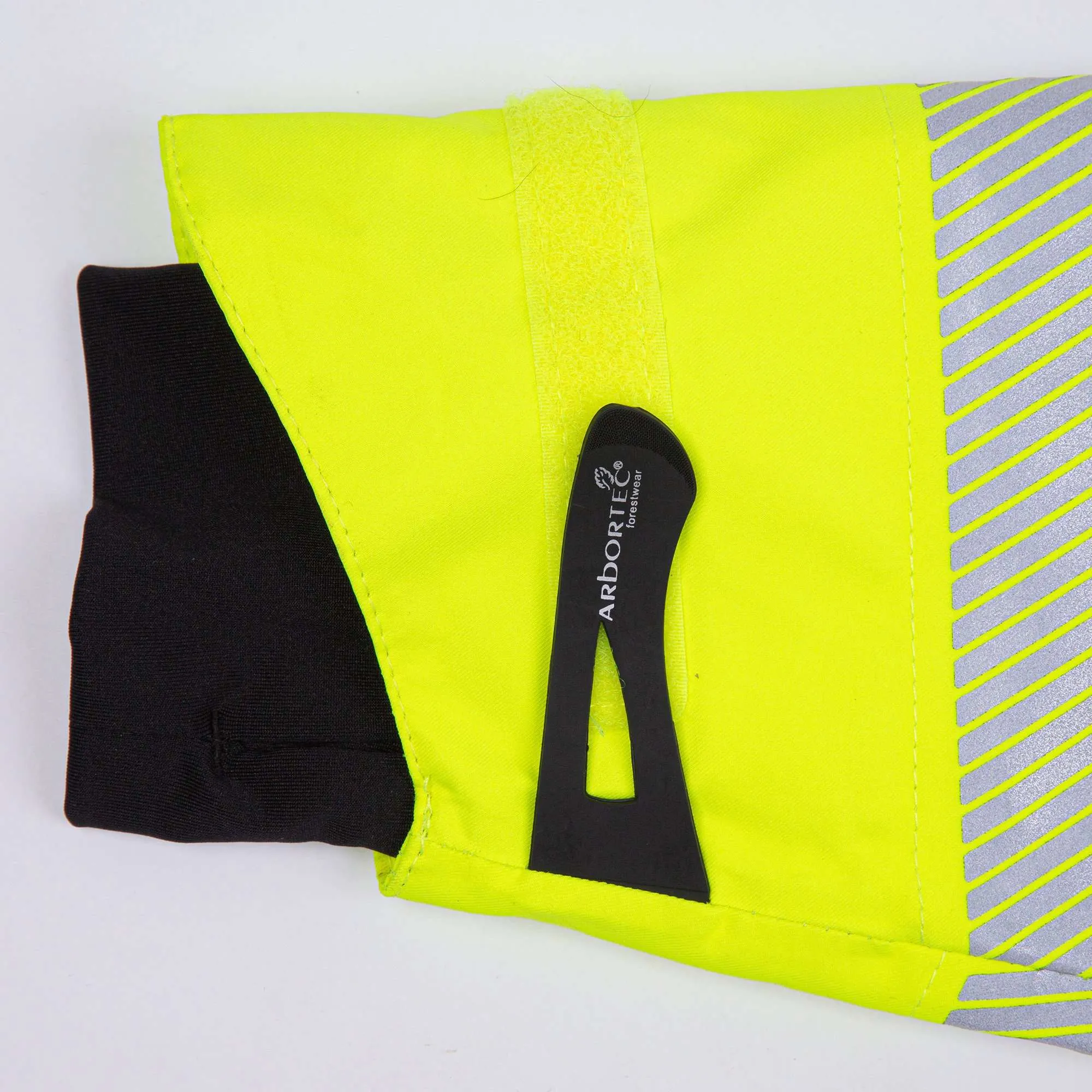 ATHV4400 Arbortec BreatheDry® Waterproof Rain Jacket - Hi-Viz Yellow