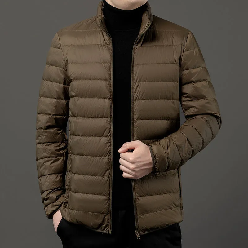 Autumn And Winter Lightweight Down Jacket Men