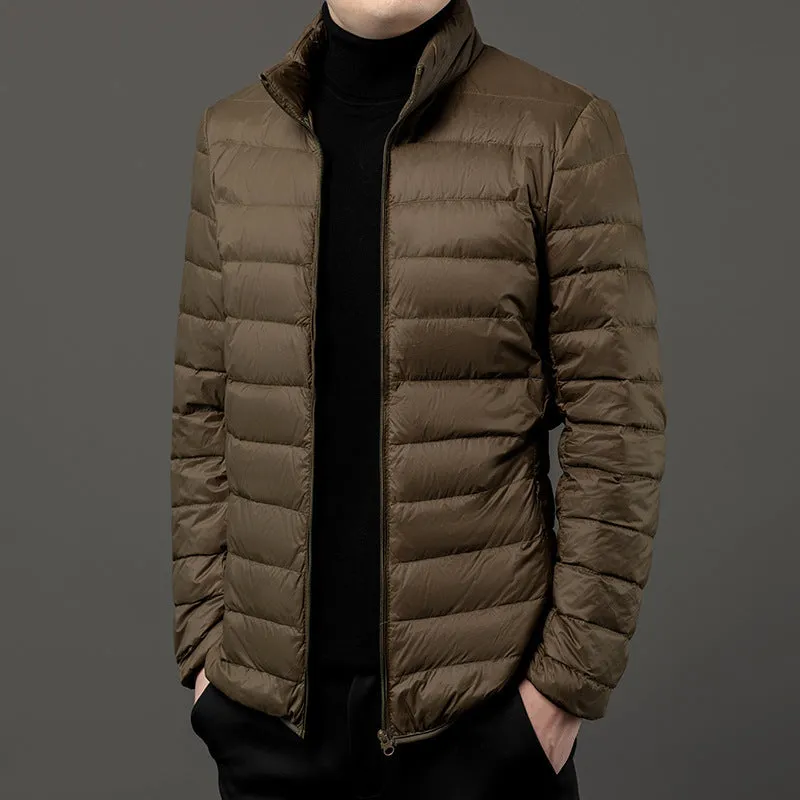 Autumn And Winter Lightweight Down Jacket Men