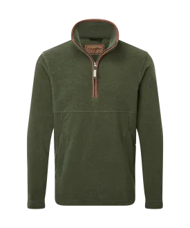 Berkeley Quarter Zip Fleece - Cedar Green