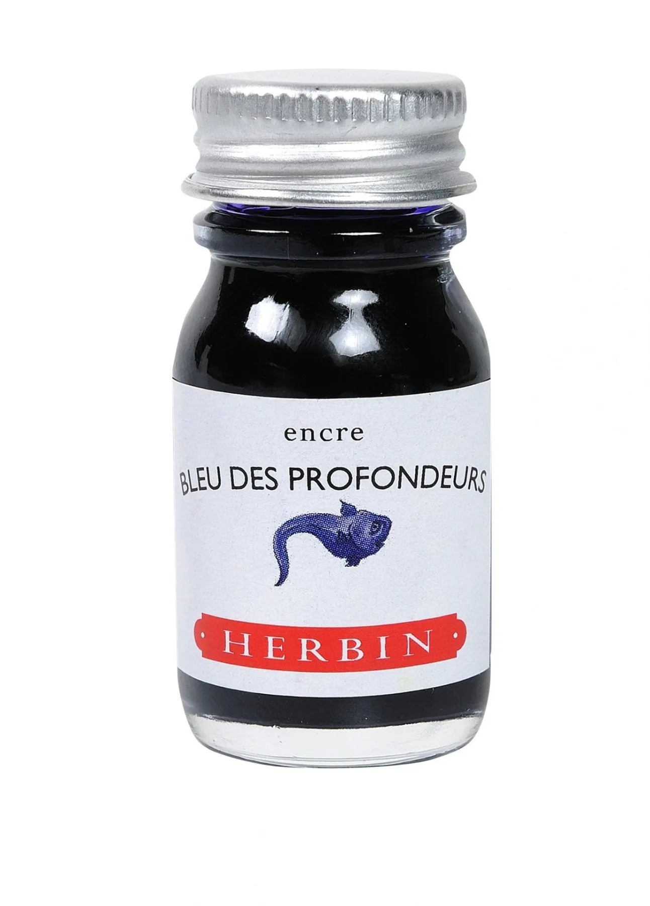 Bleu des Profondeurs Herbin Fountain Pen Ink Bottle 10ml