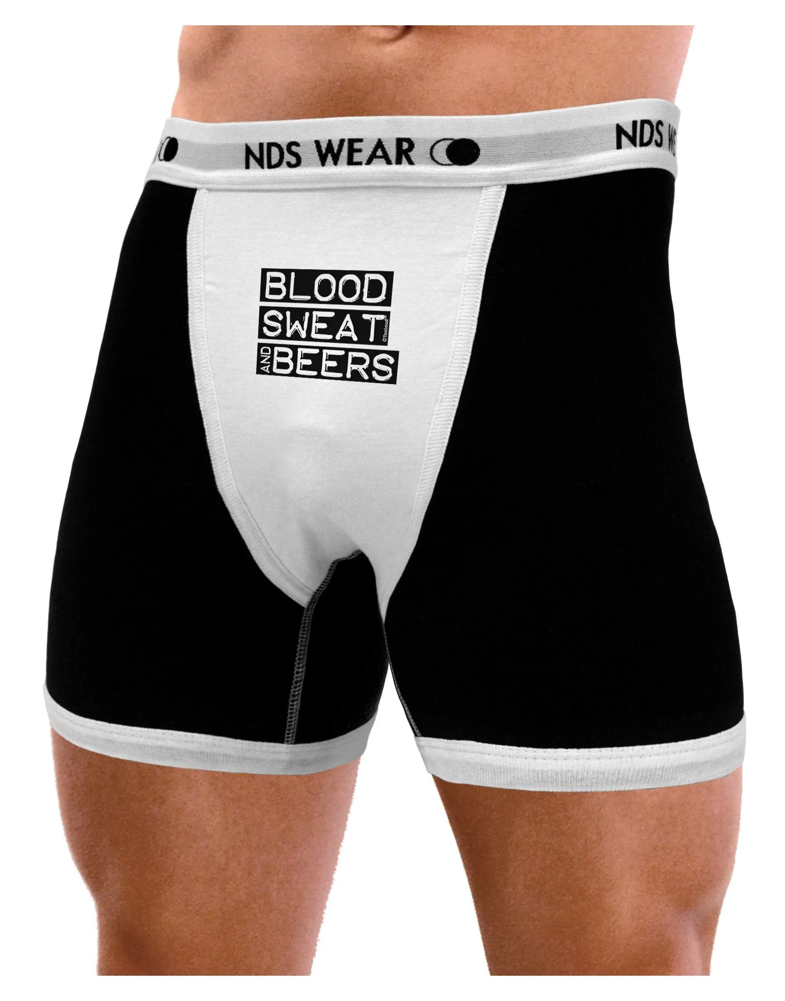 Blood Sweat and Beers Design Mens Boxer Brief Underwear by TooLoud