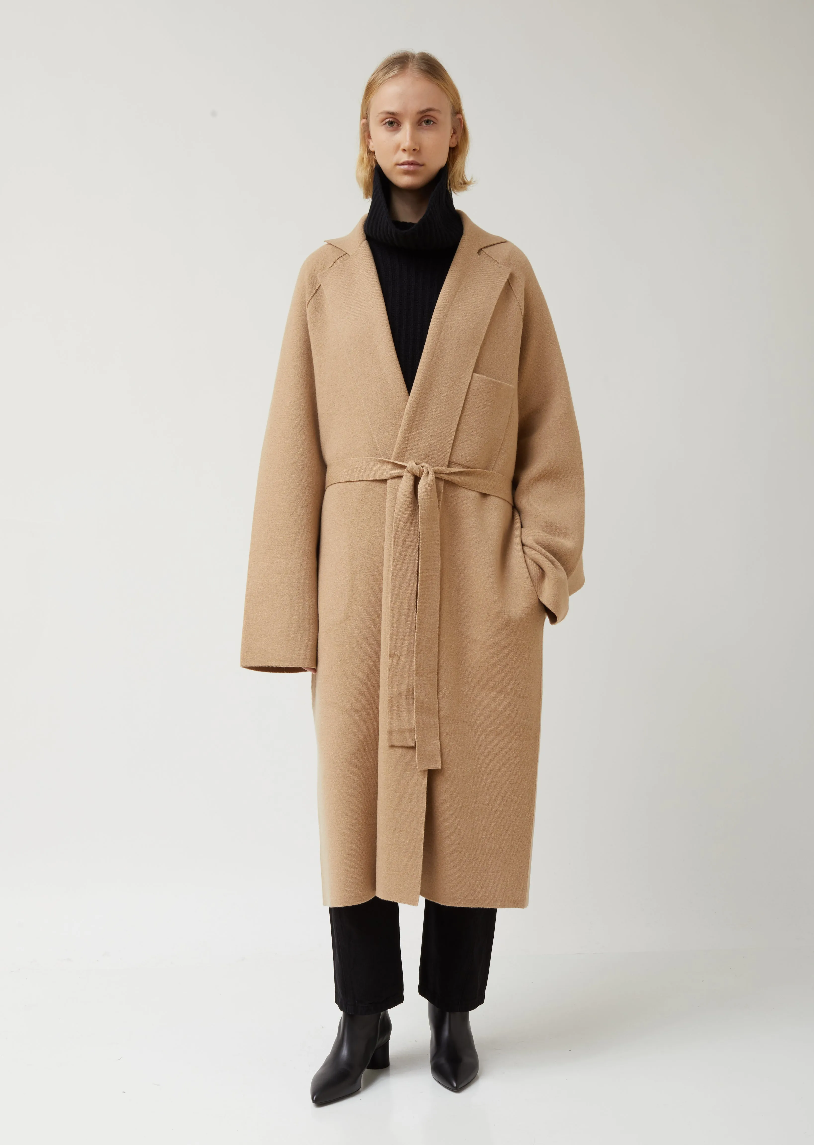 Cashmere Knitted Coat