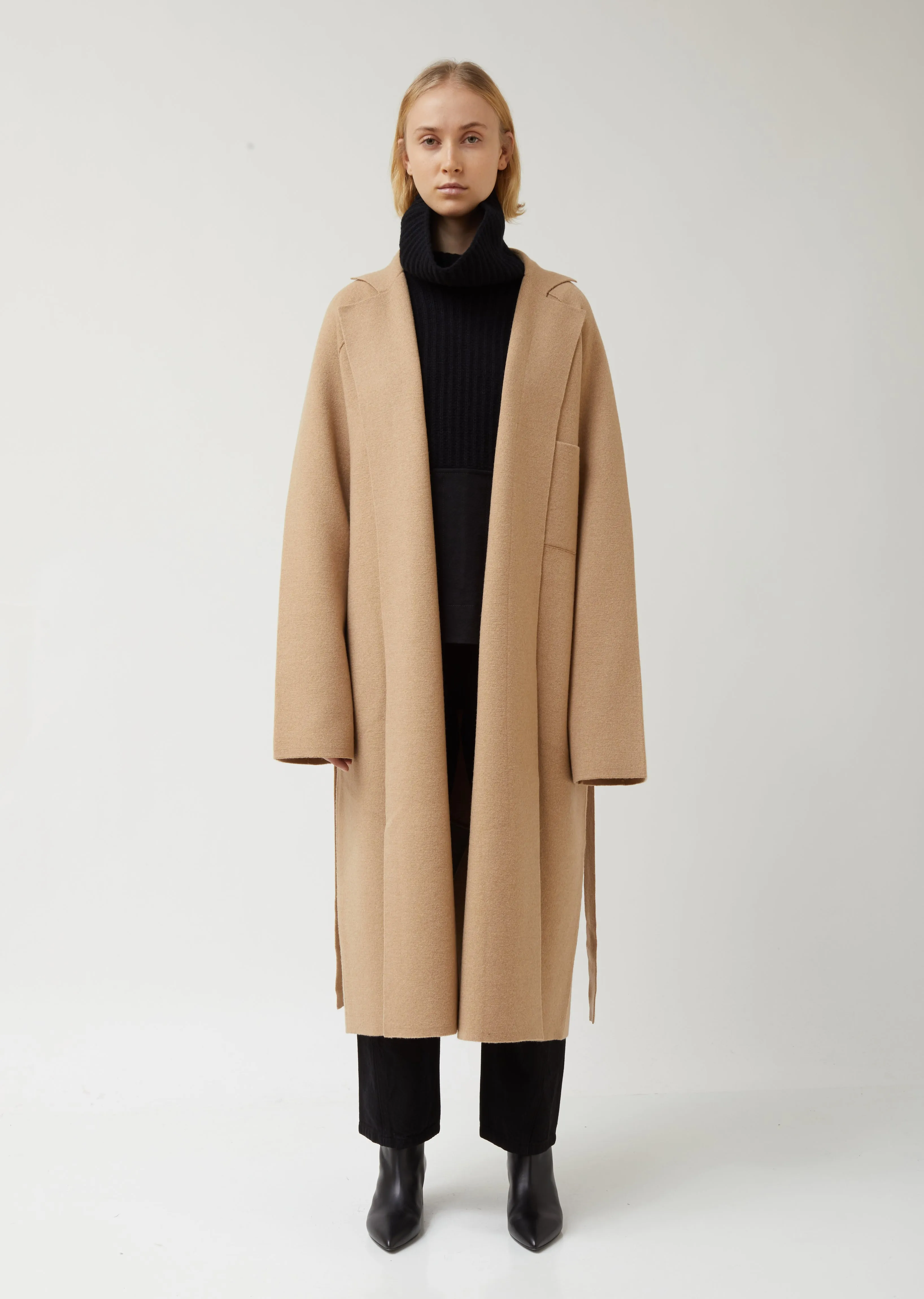 Cashmere Knitted Coat