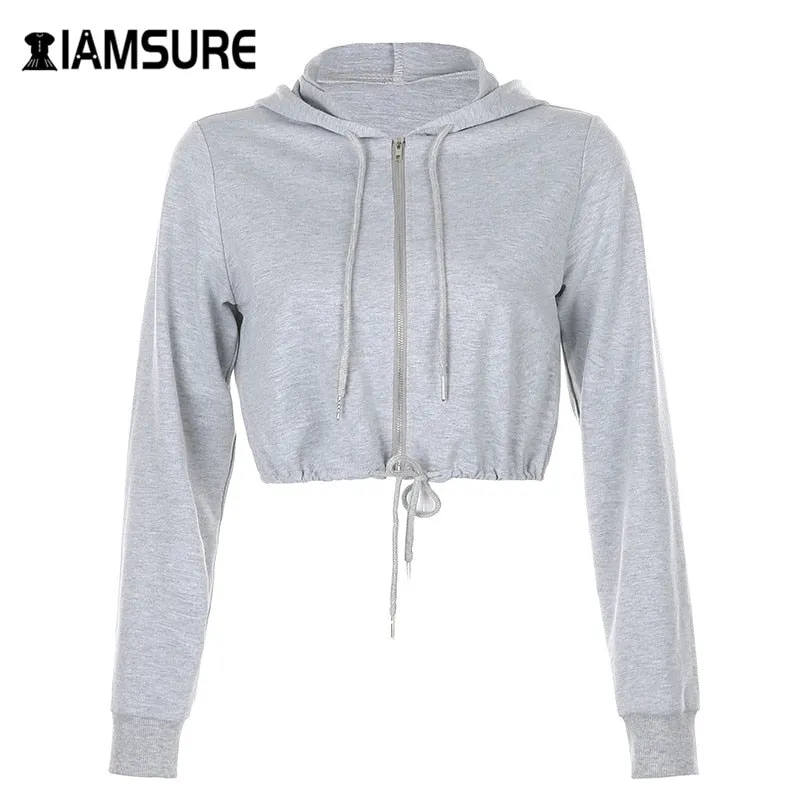 Fashion Streetwear Outfits Cropped Sweatshirts