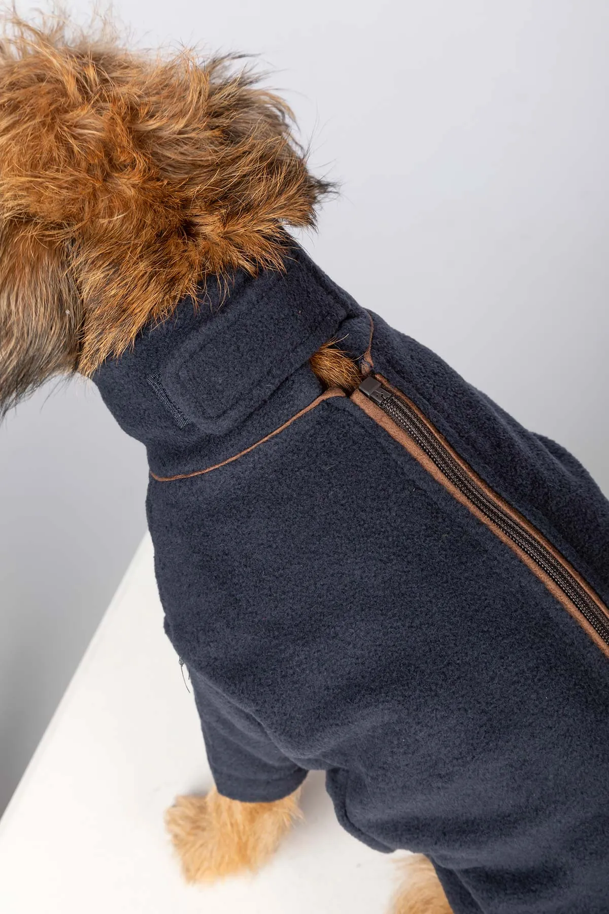 Fleece Dog Jumper - Huggate