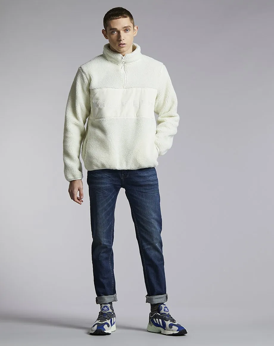 GIFFORD OVERHEAD MENS SWEATER | ECRU