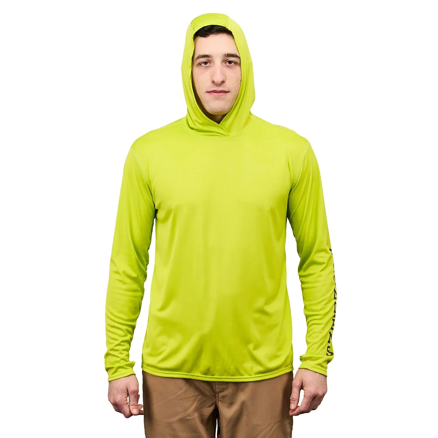 Grundéns Men's Tough Sun Hooded Long Sleeve T-Shirt