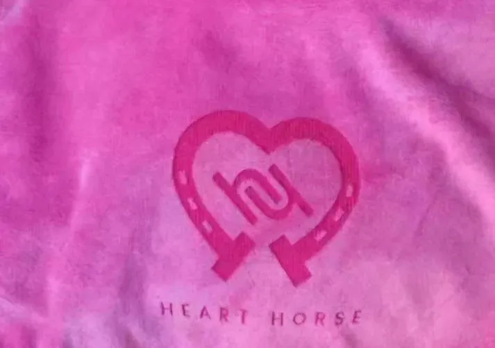 Heart Horse Barn Towel