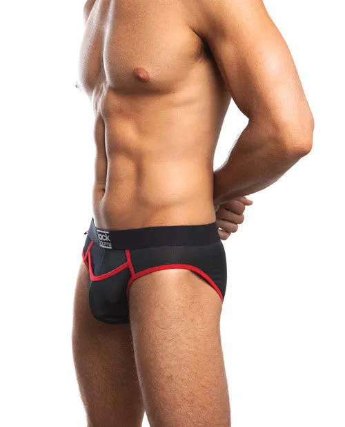 Jack Adams Flex Fit Army Brief Black-red Md