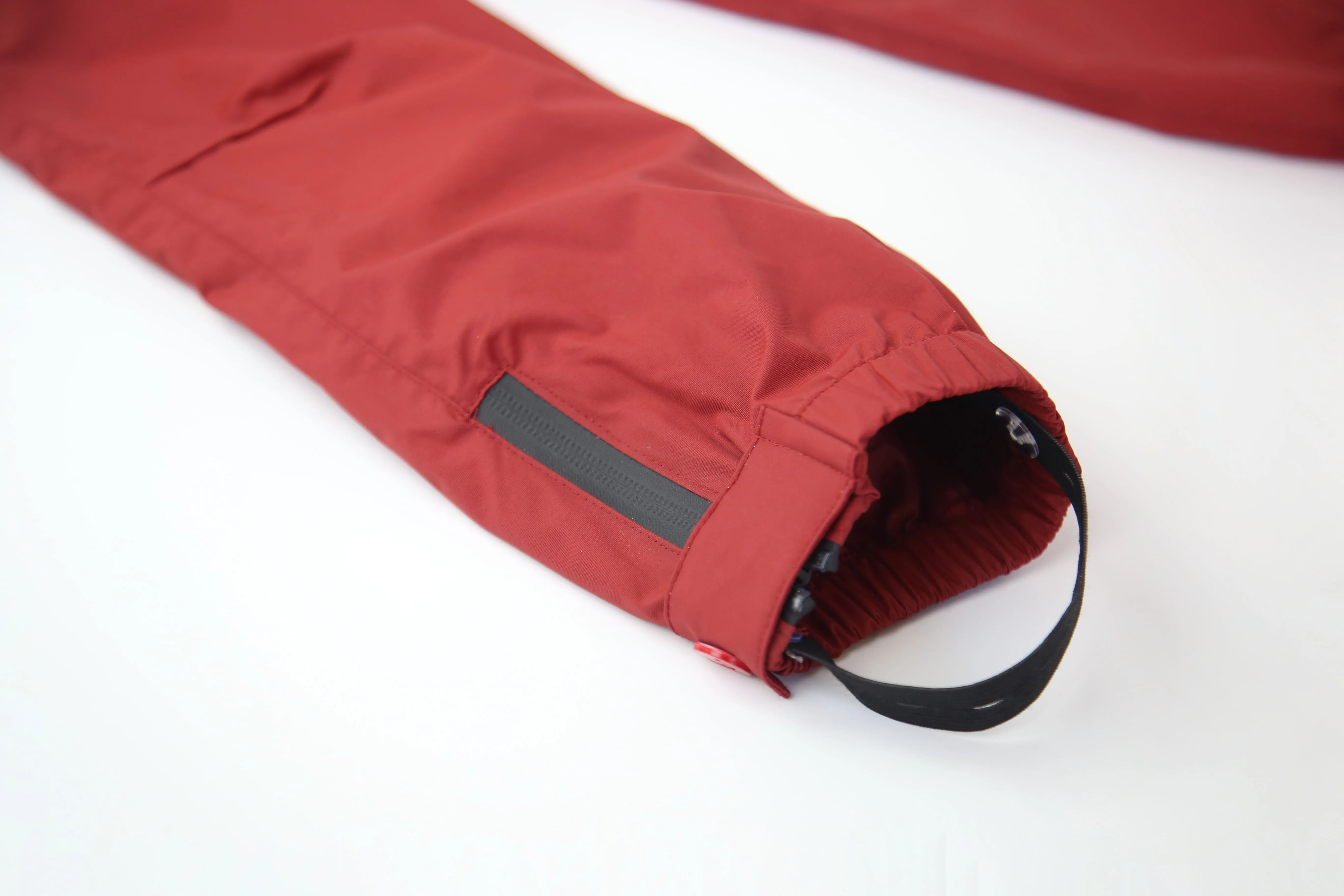 KidORCA Kids Rain Pants Hard Shell Waterproof _ Merlot