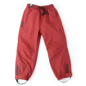 KidORCA Kids Rain Pants Hard Shell Waterproof _ Merlot