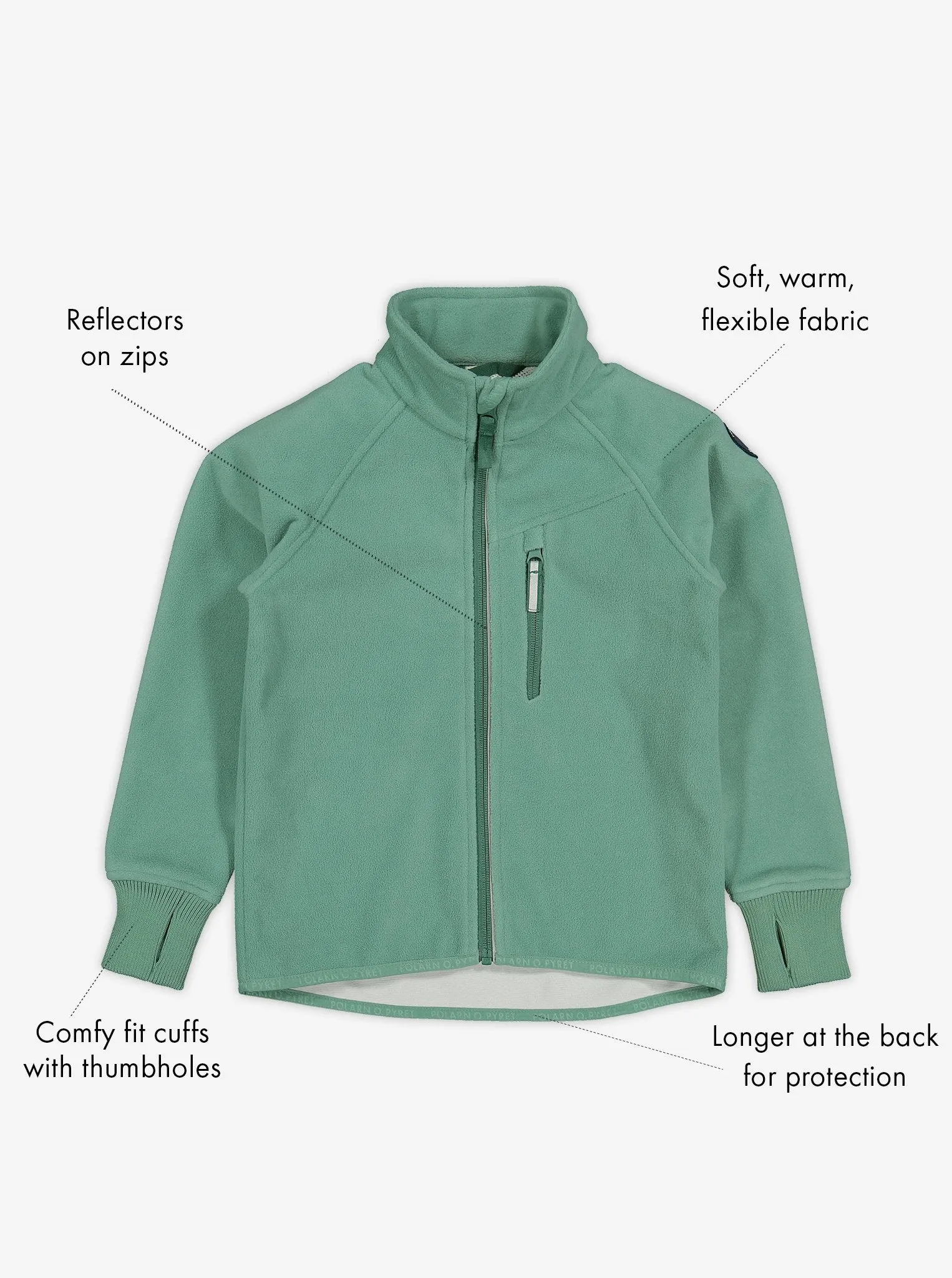 Kids Waterproof Fleece Jacket