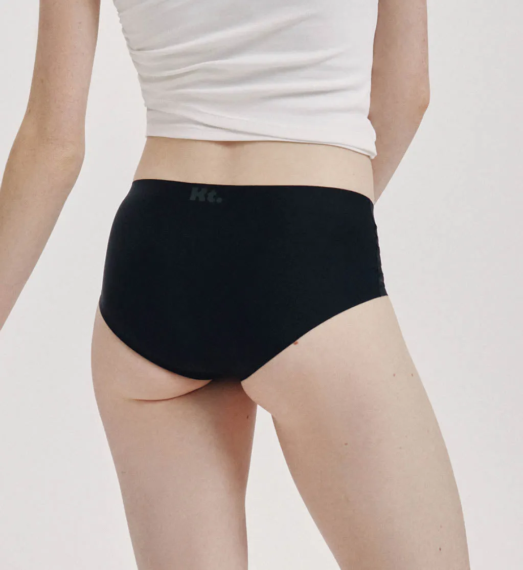 Light Leakproof No-Show Underwear Boyshort 2-Pack