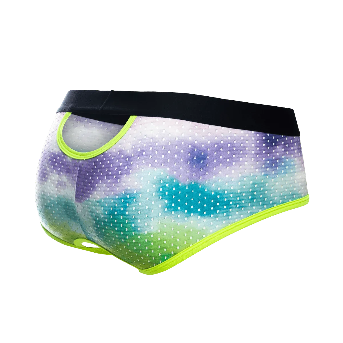 Male Basics MOB Men's Aero Brief Green Tye Dye