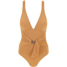 Max Mara Beachwear "full jersey and lurex jumpsuit