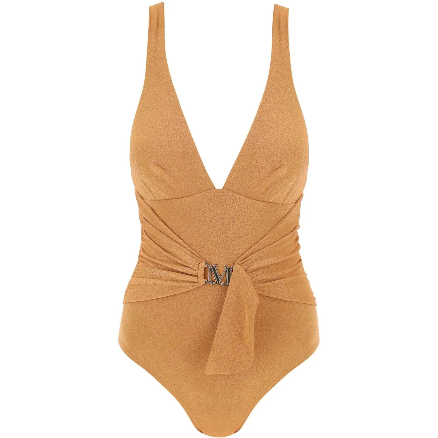 Max Mara Beachwear "full jersey and lurex jumpsuit