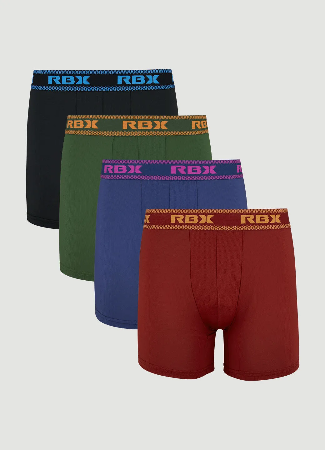 Men's Performance Mesh Boxer Briefs 4-Pack