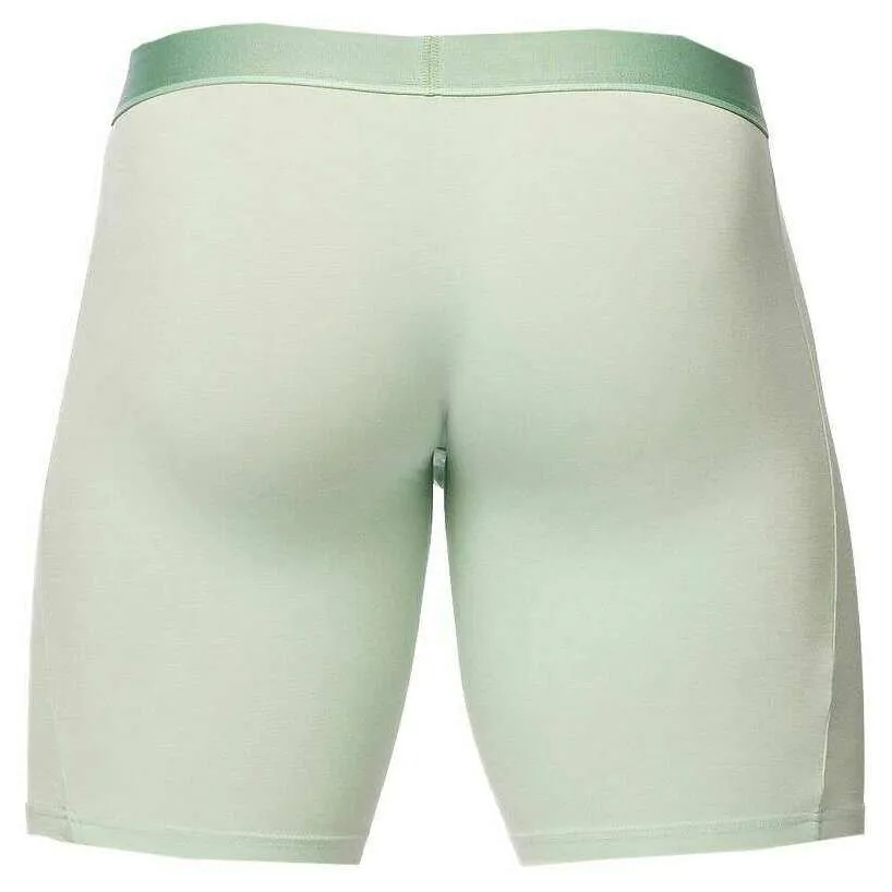 Obviously PrimeMan Boxer Brief 9inch Leg - Mint Green