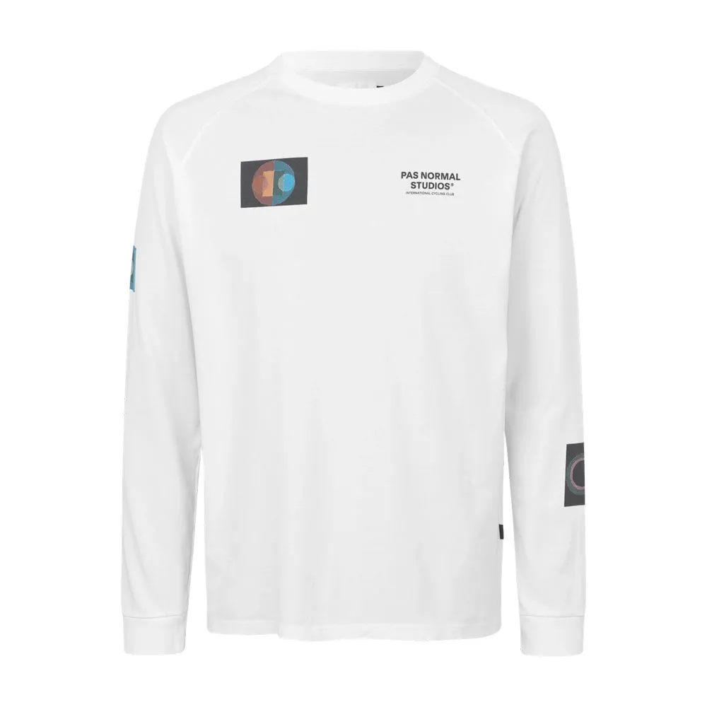 PAS NORMAL STUDIOS TKO Off Race LS Tshirt SS24 - White