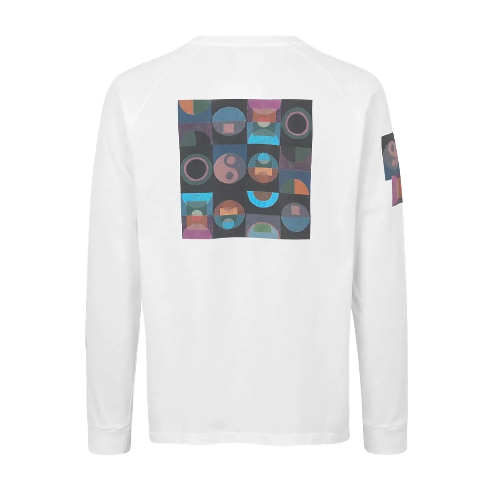 PAS NORMAL STUDIOS TKO Off Race LS Tshirt SS24 - White