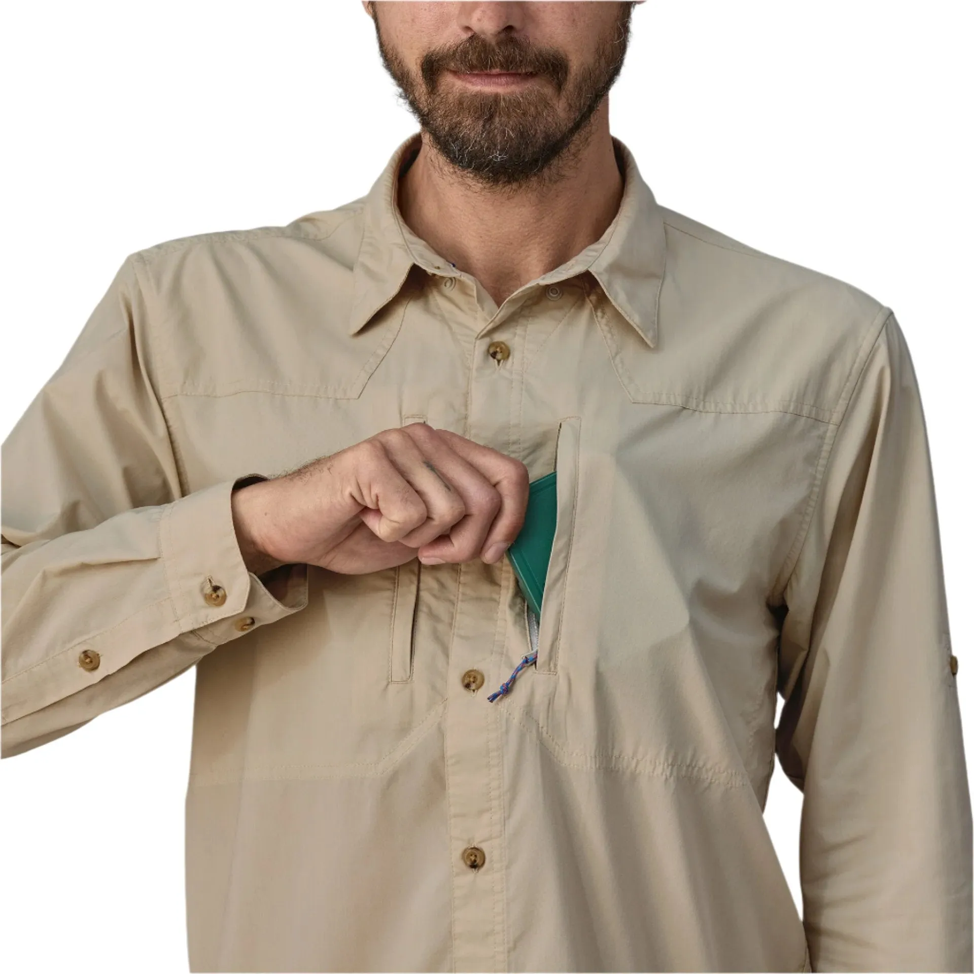 Patagonia M's Long Sleeve Sun Stretch Shirt