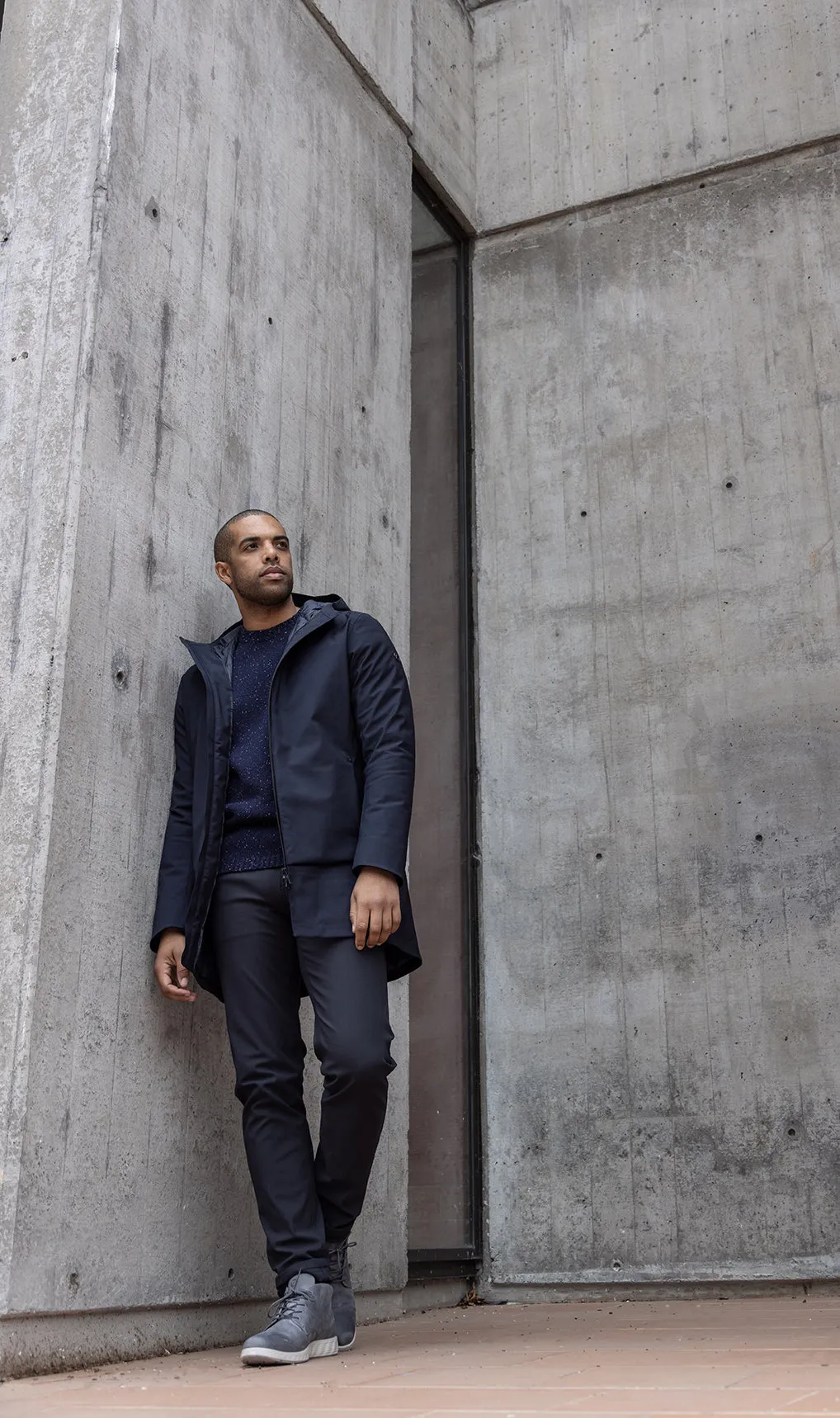 PERFORMANCE WOOL DOWN COAT