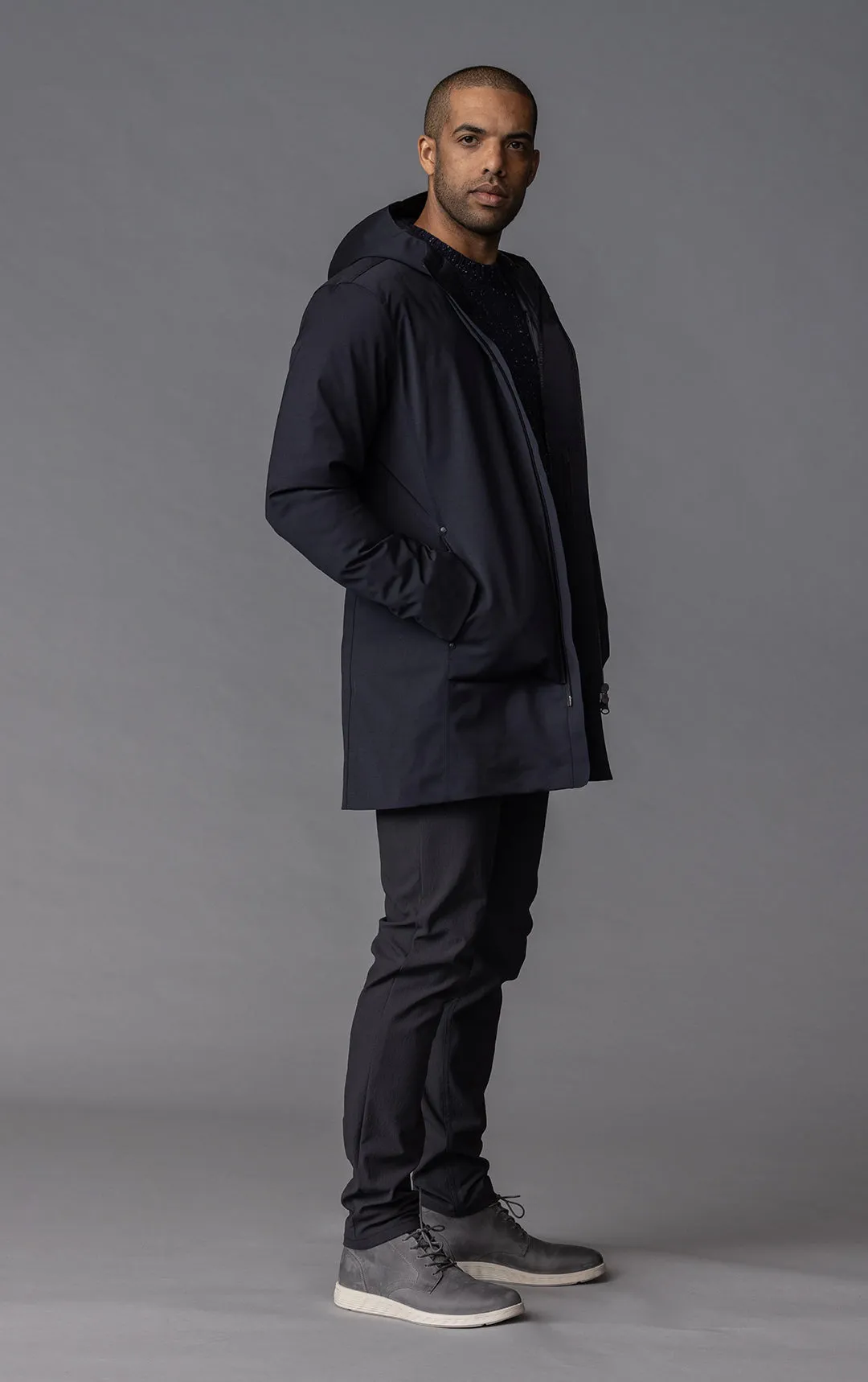 PERFORMANCE WOOL DOWN COAT