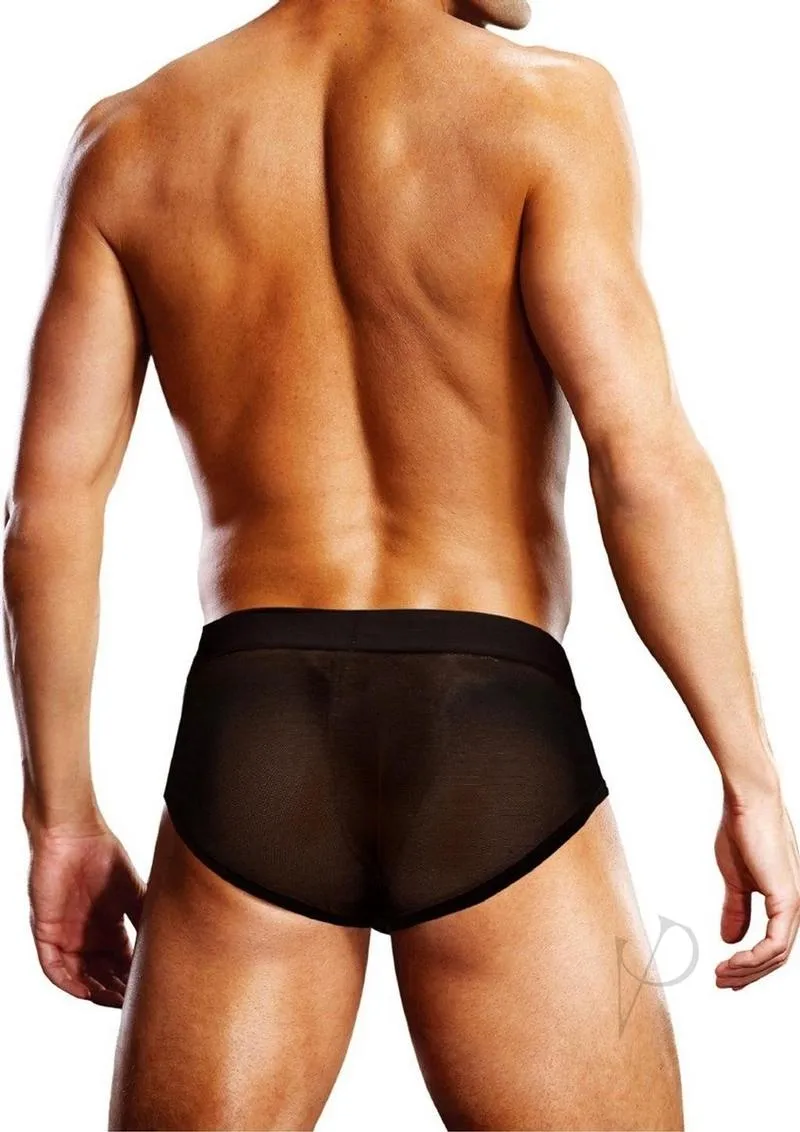 Prowler Black Mesh Brief Lg