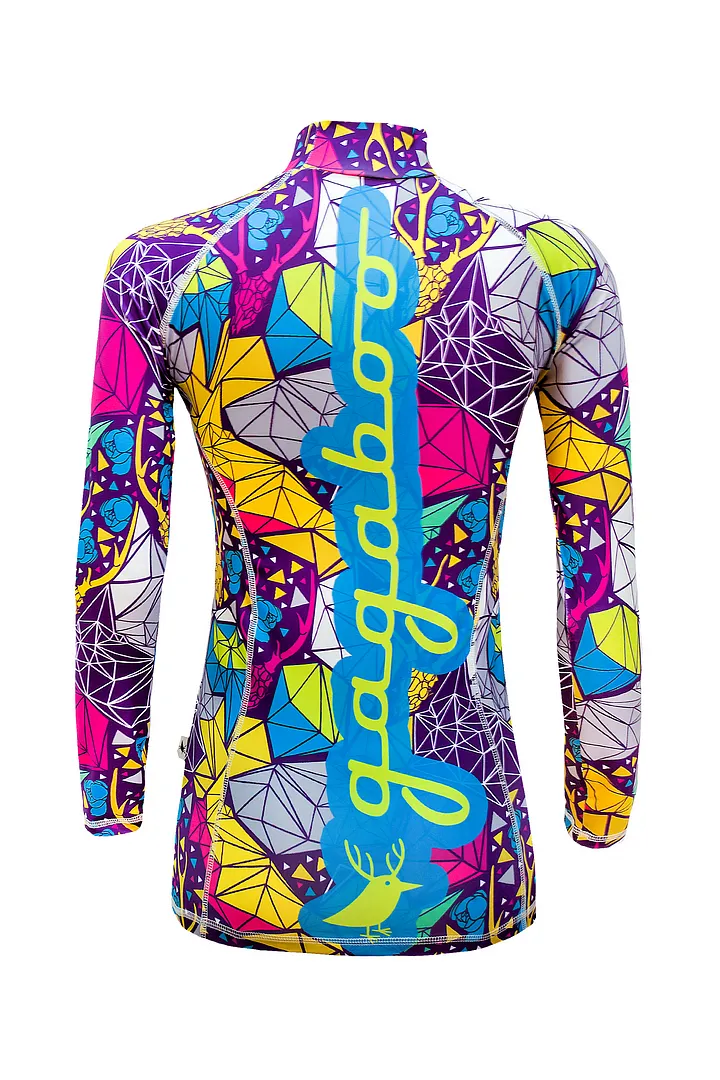 Psycho Deer - women's thermal ski top base layer