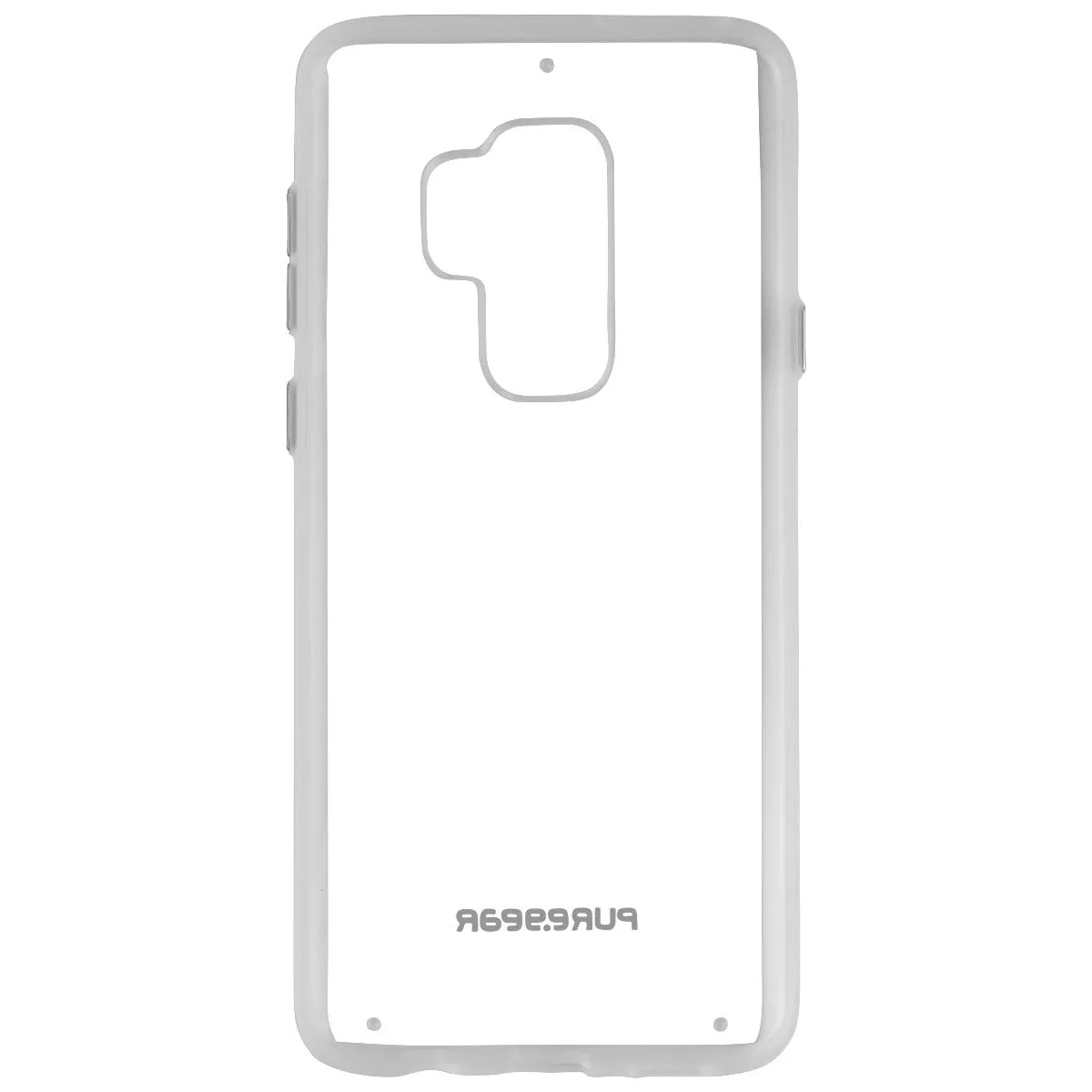 PureGear Slim Shell Hybrid Case for Samsung Galaxy S9  (Plus) - Clear/Frost