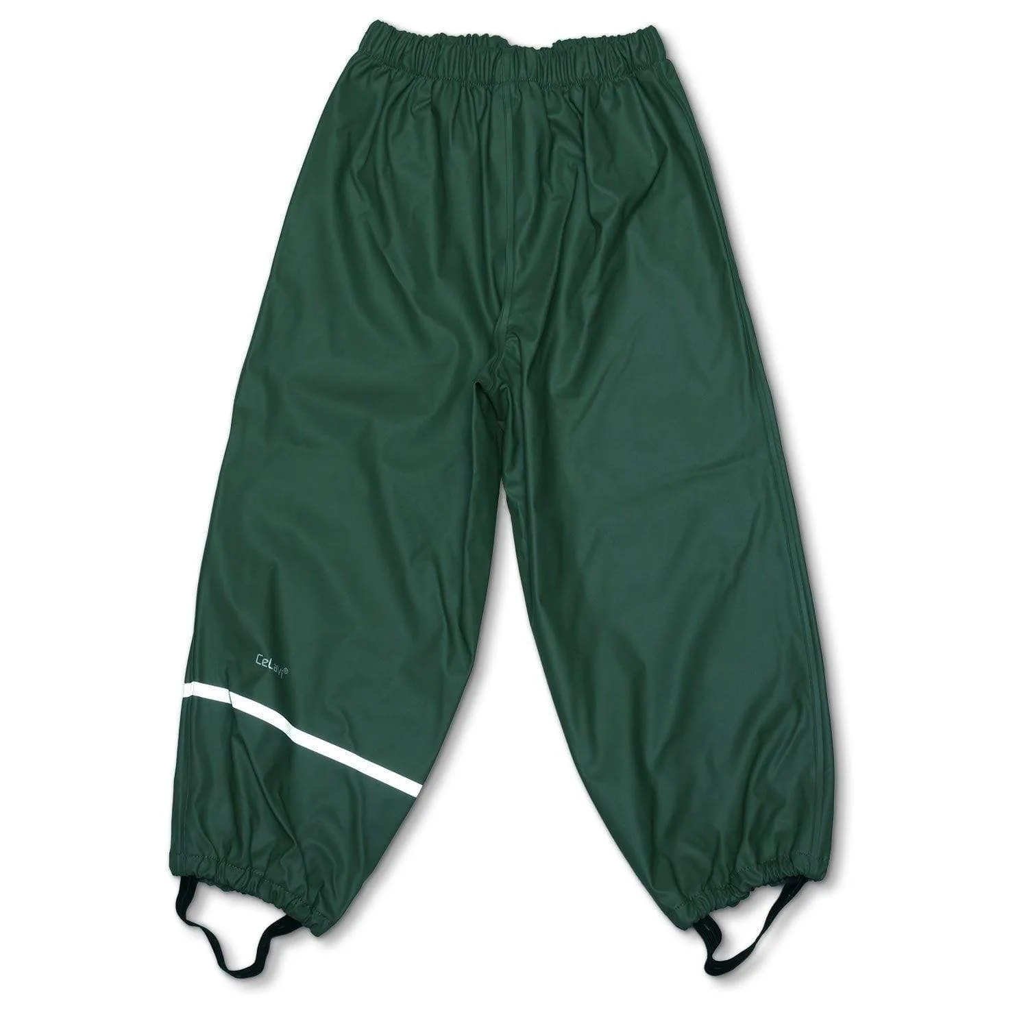 Rain Pant with Elastic Waist: Ponderosa Pine