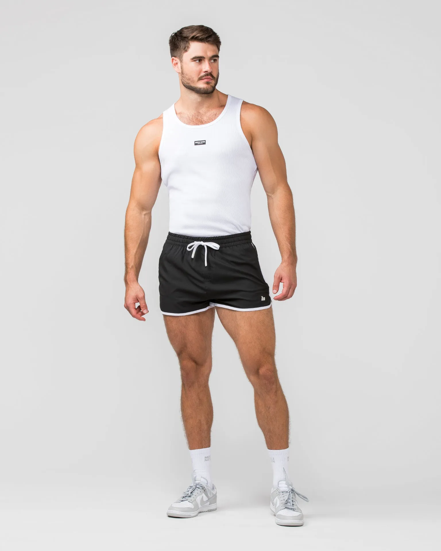 Retro Shorts - Black