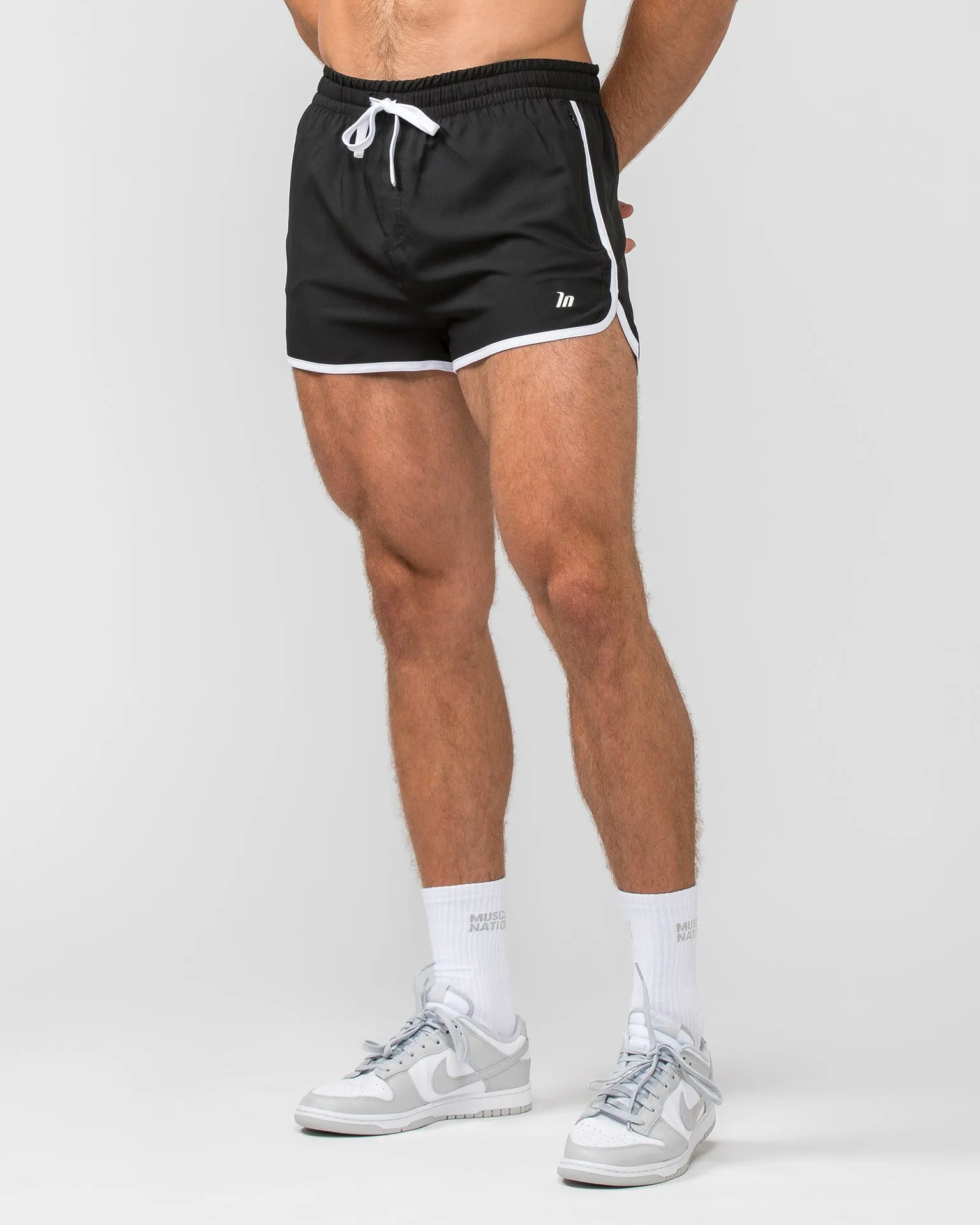 Retro Shorts - Black