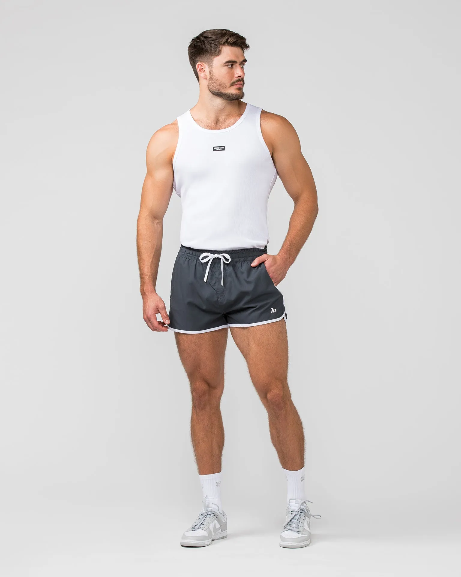 Retro Shorts - Dark Thunder