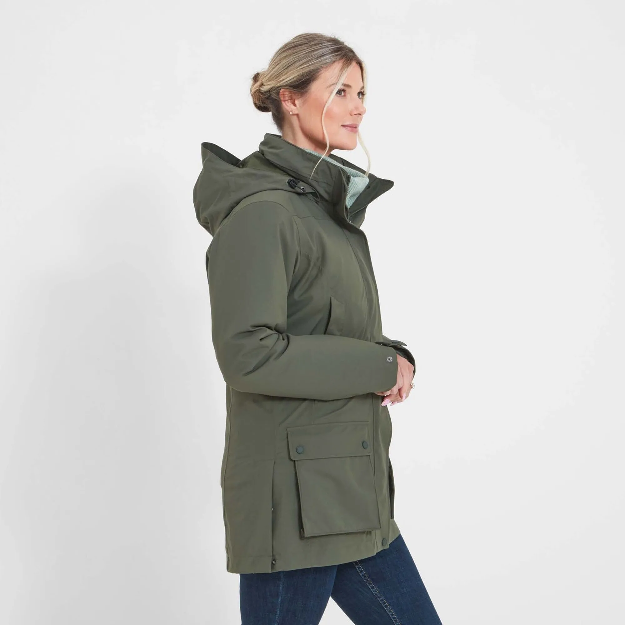 Schoffel Ladies Uppingham 3 In 1 Coat - Forest