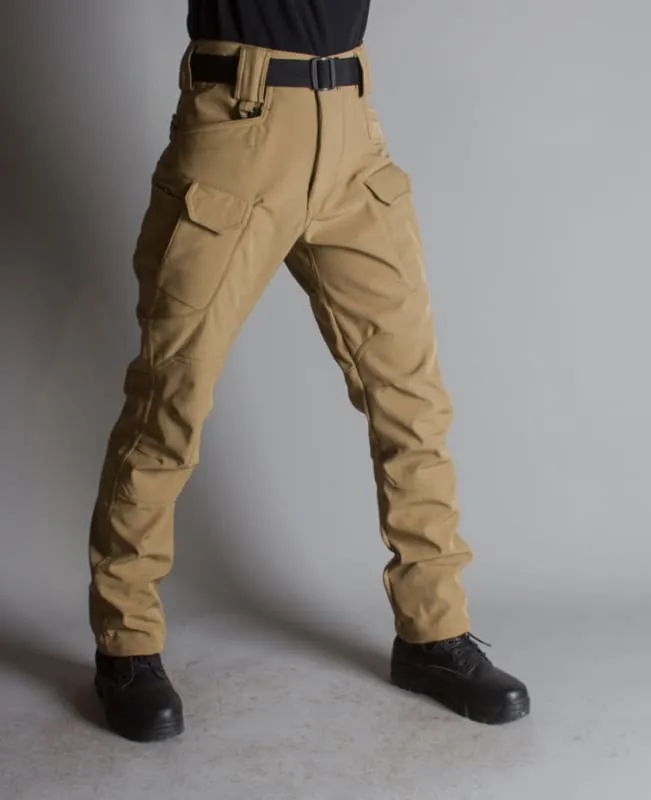 Shell Tactical Pants for Men Stylish Work Trousers in Dark Gray