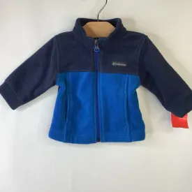 Size 3-6m: Columbia Blue Fleece Jacket