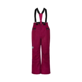 Ski Pants with Pockets Airflow 10K: Beet Red