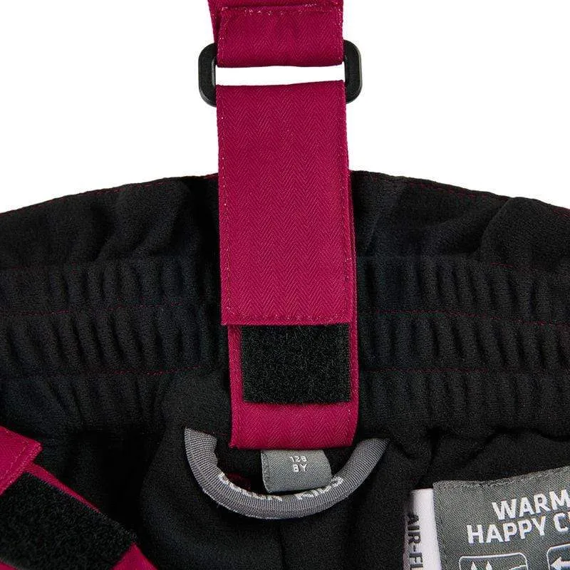 Ski Pants with Pockets Airflow 10K: Beet Red