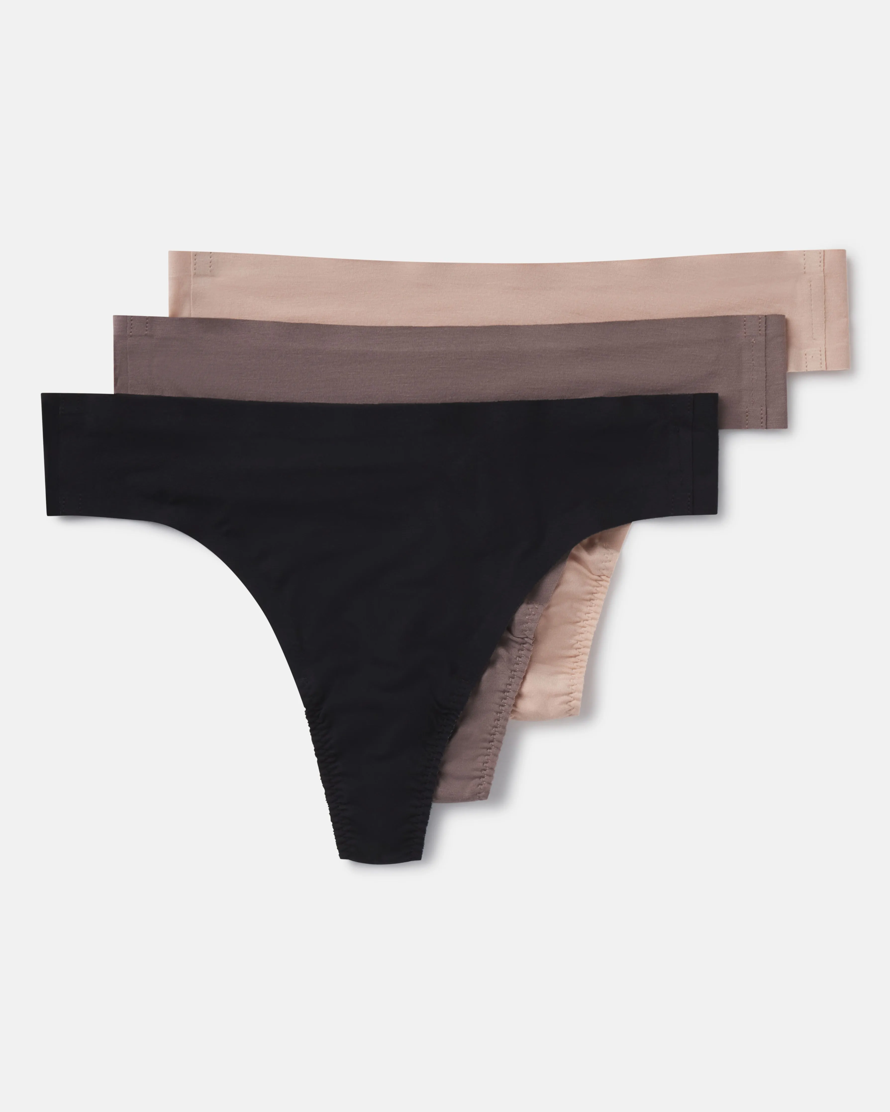 SPANX® Fit-To-You Modal Thong 3-Pack Box