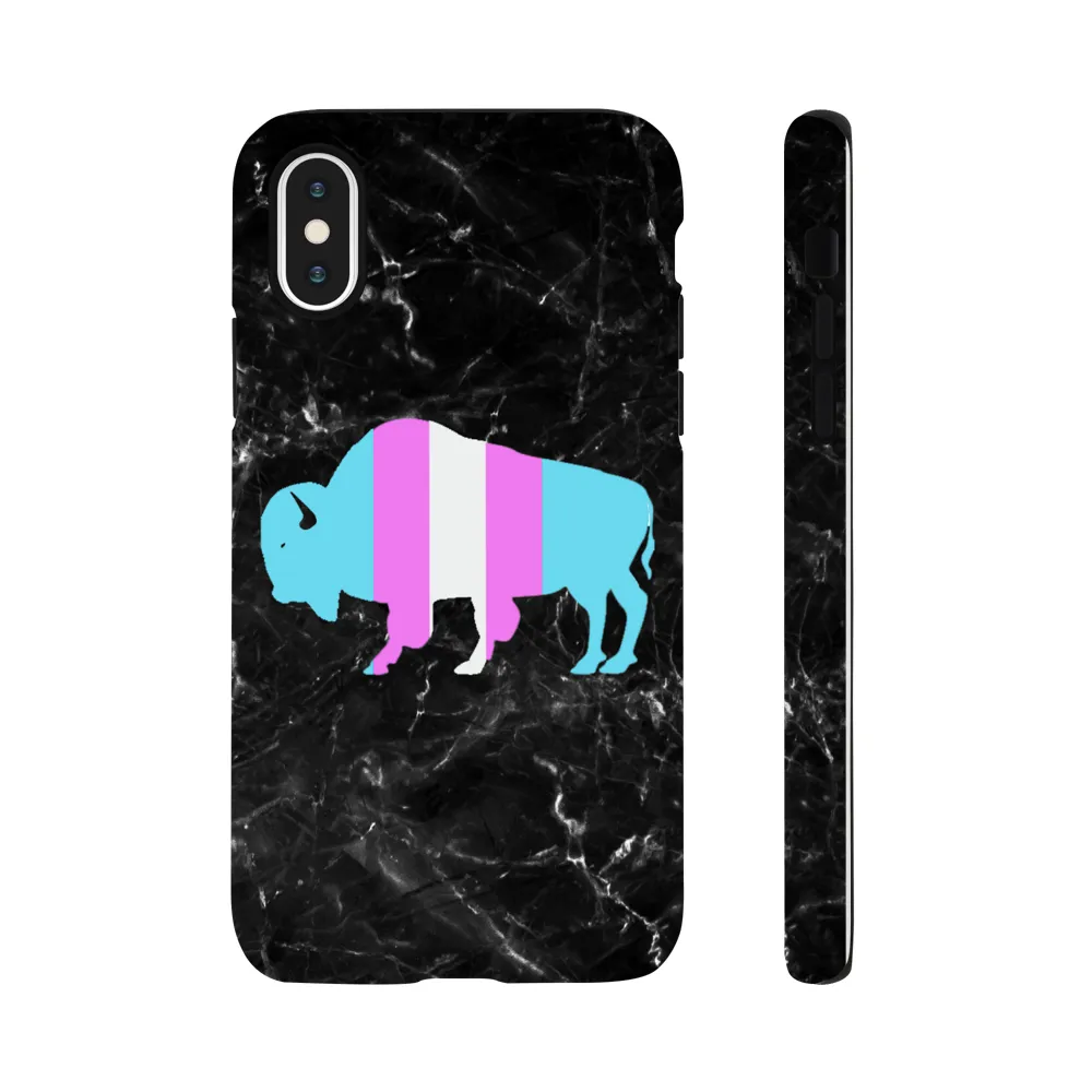 Trans iPhone Tough case