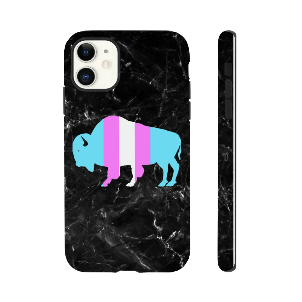 Trans iPhone Tough case