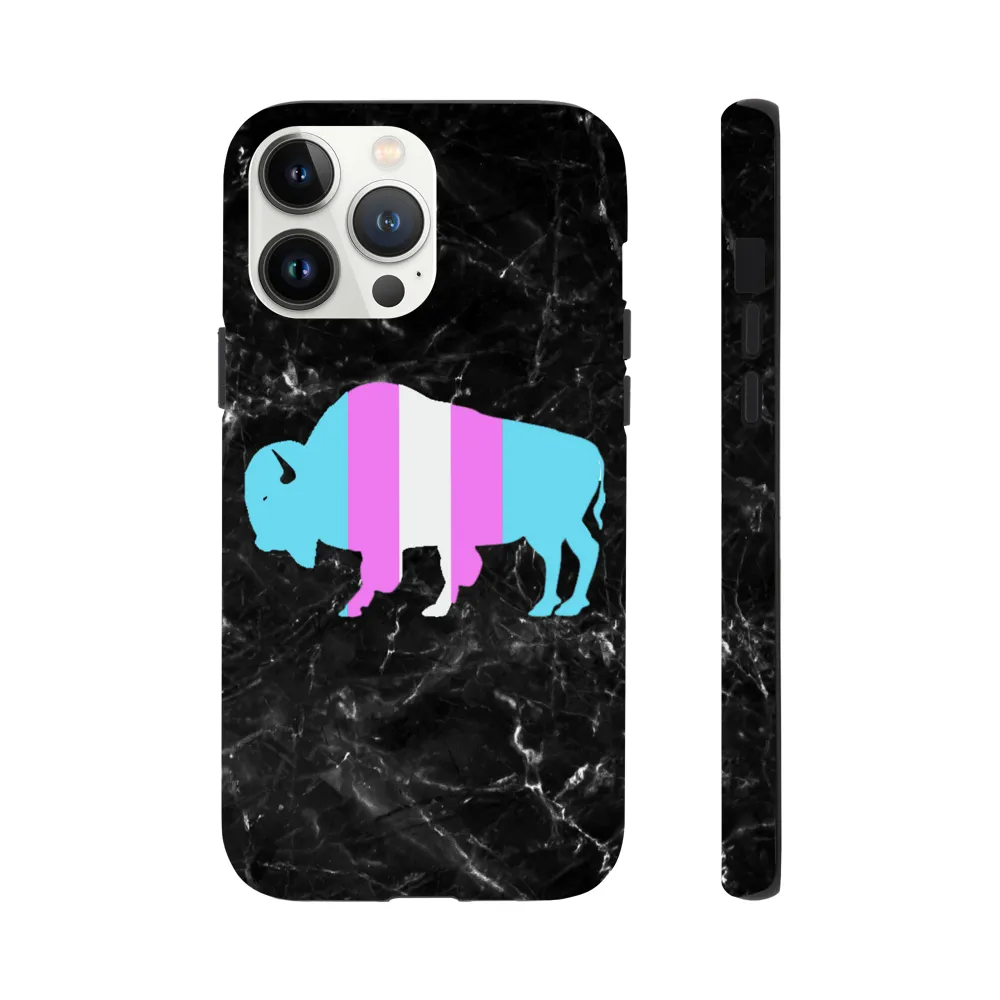 Trans iPhone Tough case