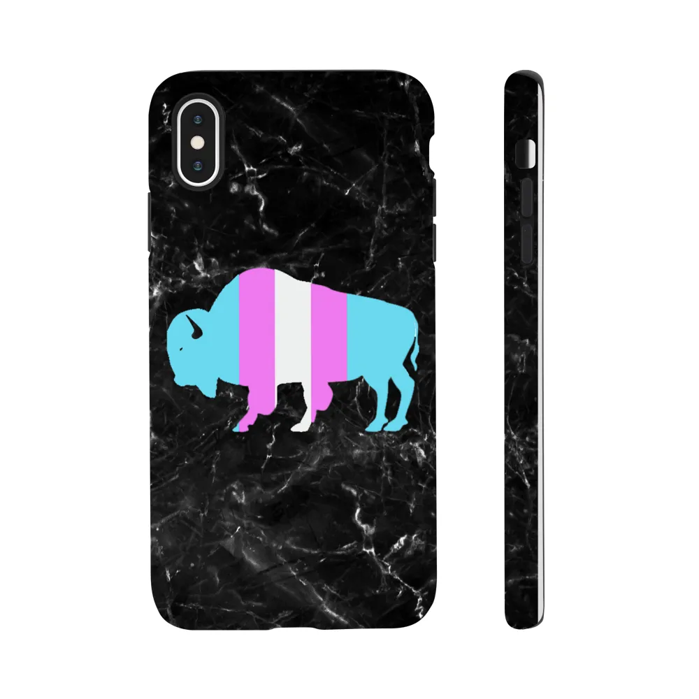 Trans iPhone Tough case