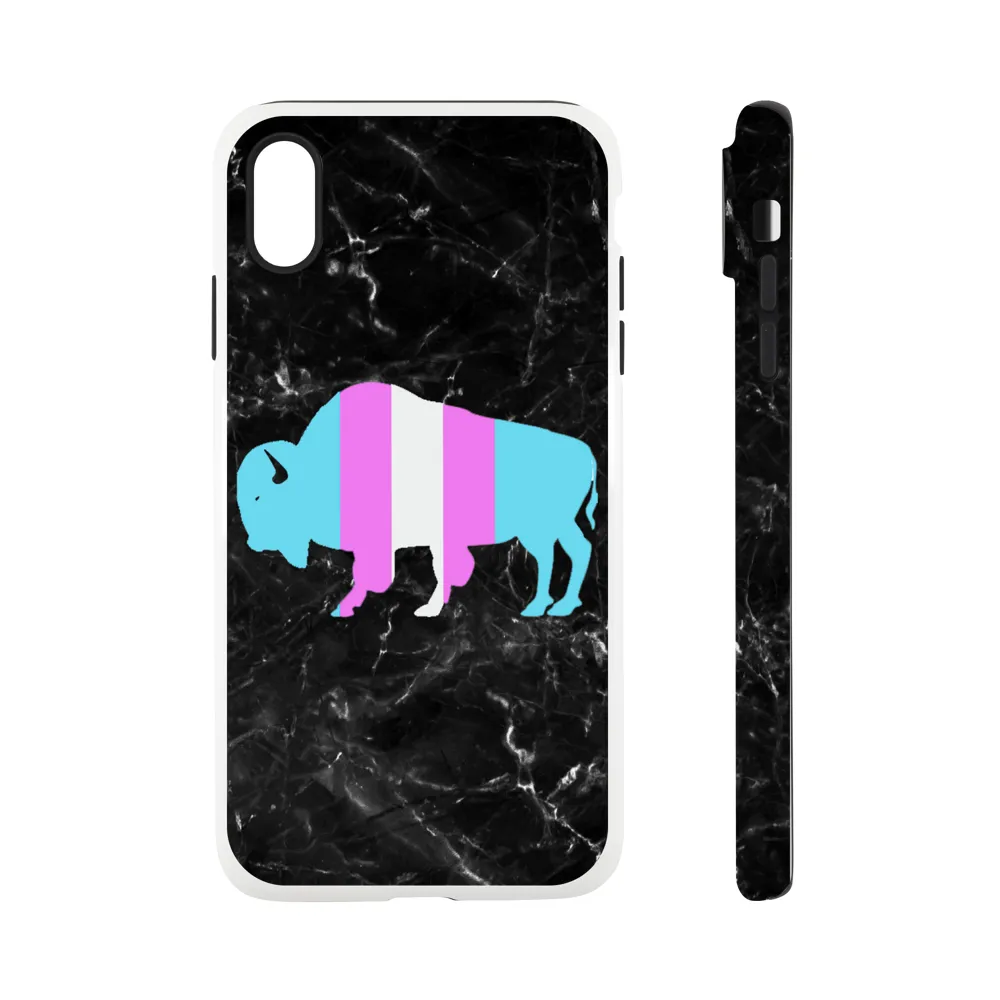 Trans iPhone Tough case