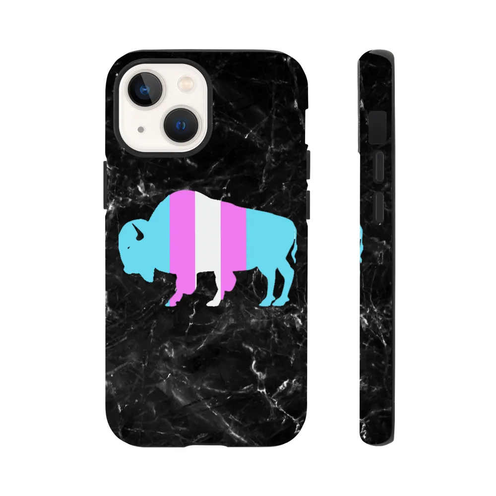 Trans iPhone Tough case