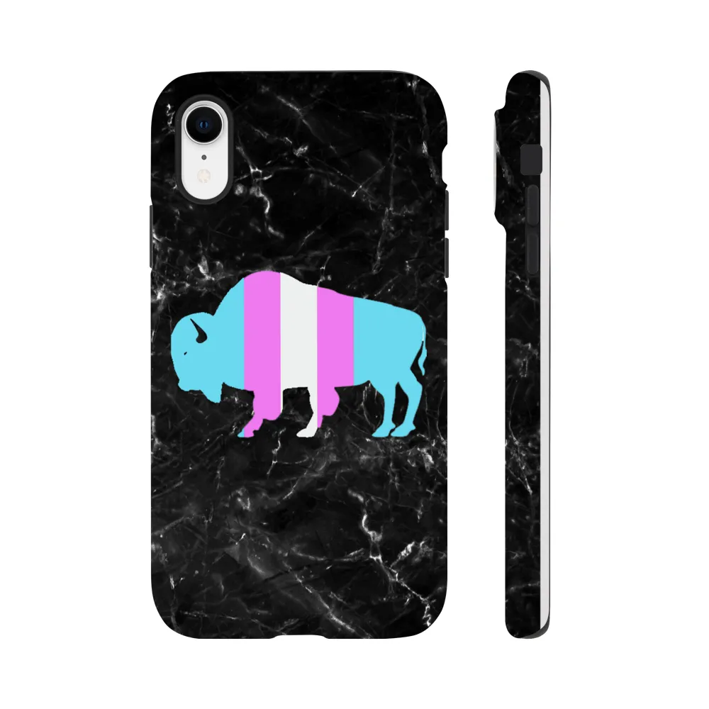 Trans iPhone Tough case